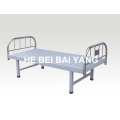 a-125 Flat Hospital Bed with Stainless Steel Bed Head